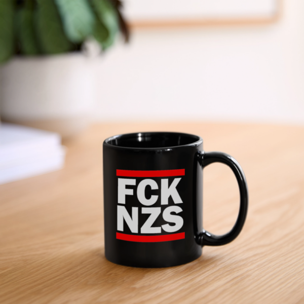 FCK NZS Tasse schwarz – Bild 3